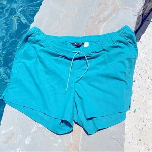 NWOT Turquoise Athleta shorts 2X